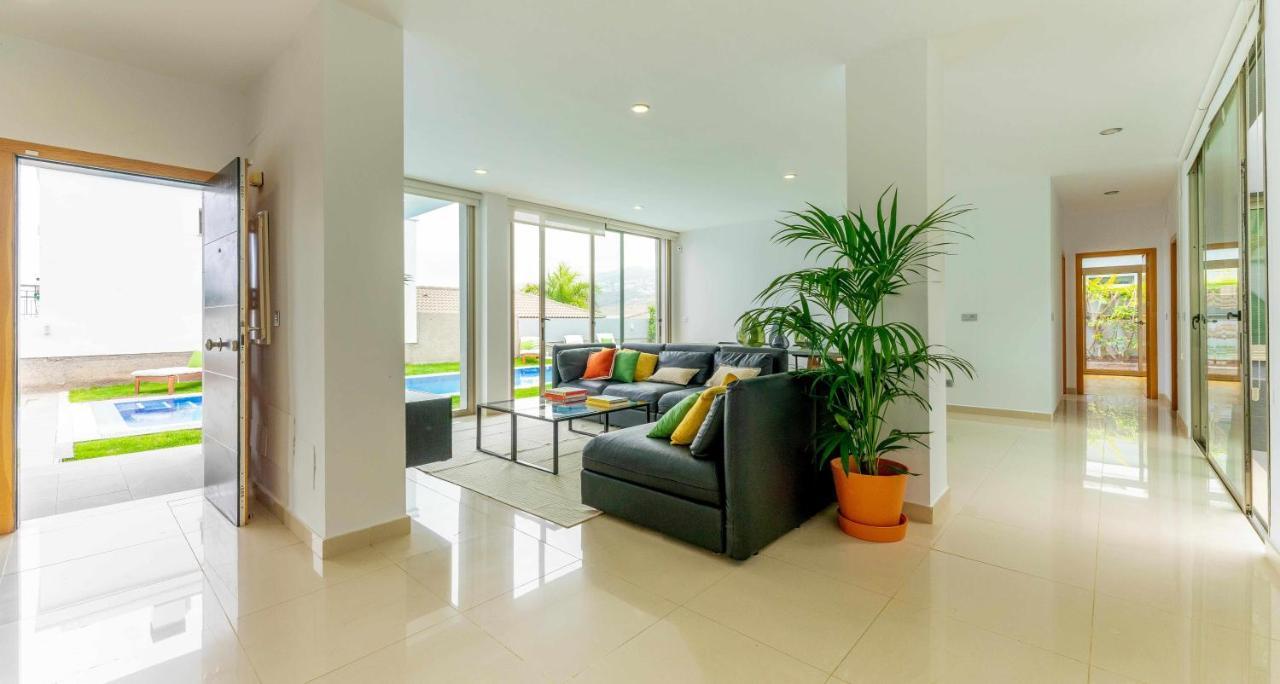 Luxury Villa Atlante Con Piscina Climatiza Privada Santa Úrsula Eksteriør bilde