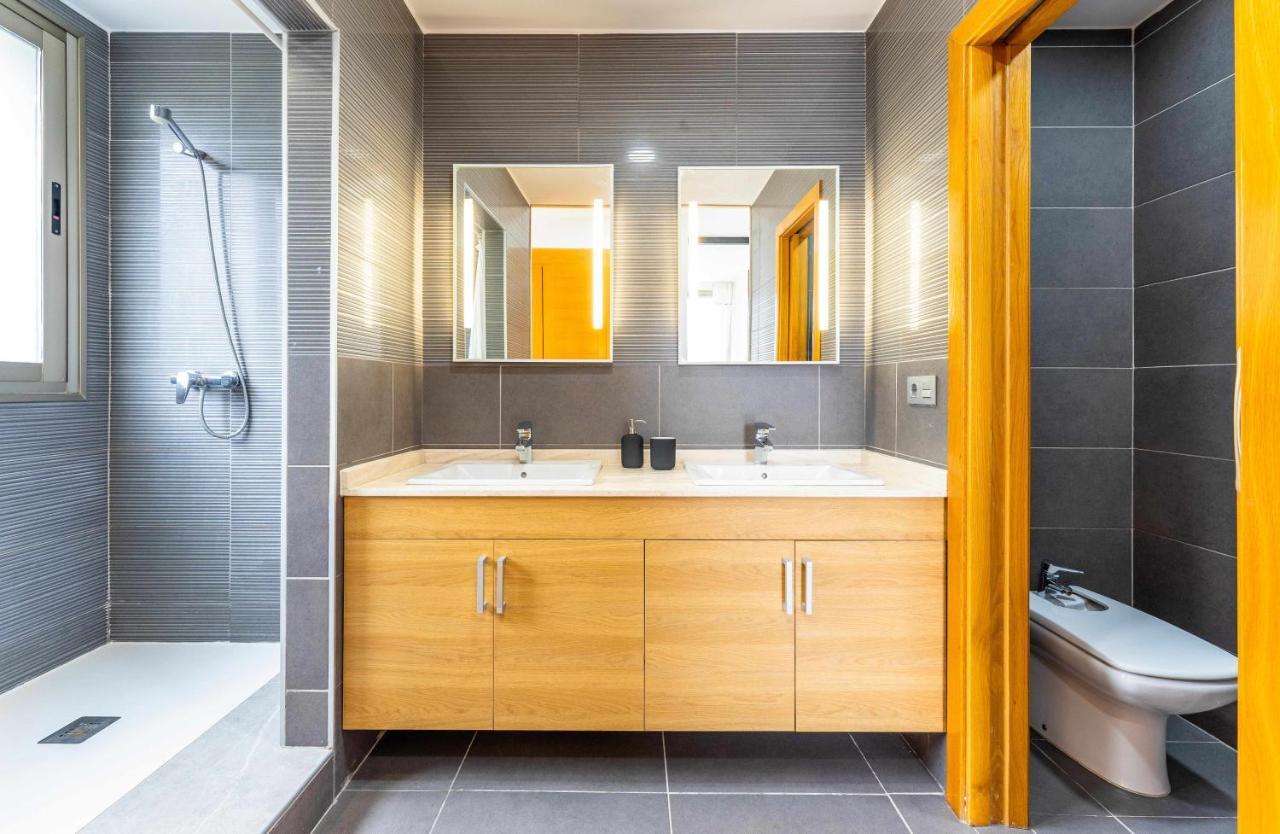 Luxury Villa Atlante Con Piscina Climatiza Privada Santa Úrsula Eksteriør bilde