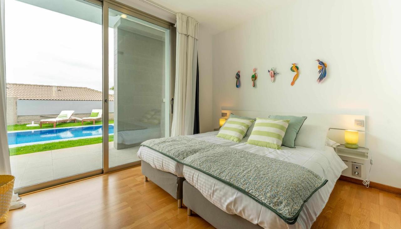 Luxury Villa Atlante Con Piscina Climatiza Privada Santa Úrsula Eksteriør bilde
